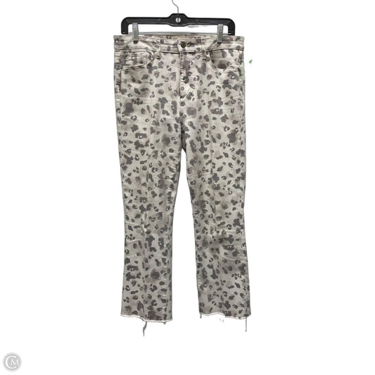 Jeans Cropped By Joes Jeans In Animal Print, Size: 8