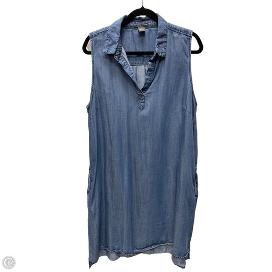 Dress Casual Short By Chelsea And Theodore In Blue Denim, Size: 2x