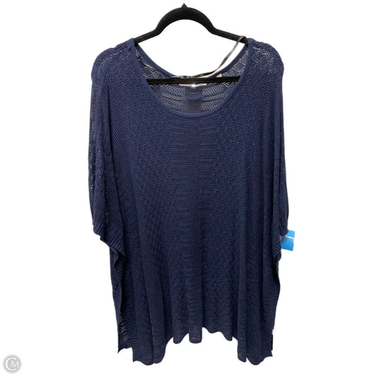 Poncho By Soft Surroundings In Navy, Size: S