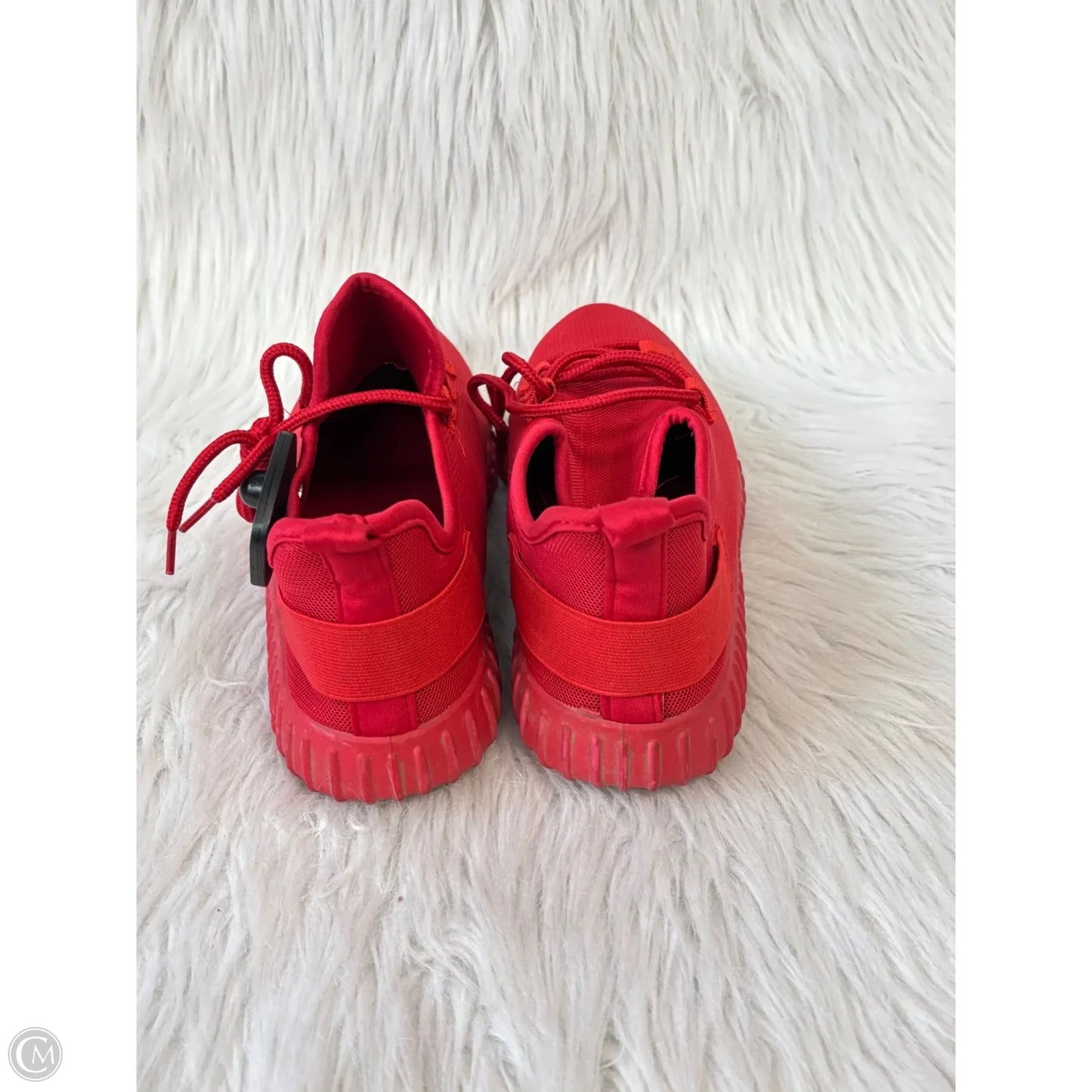 Shoes Sneakers By Clothes Mentor In Red, Size: 8