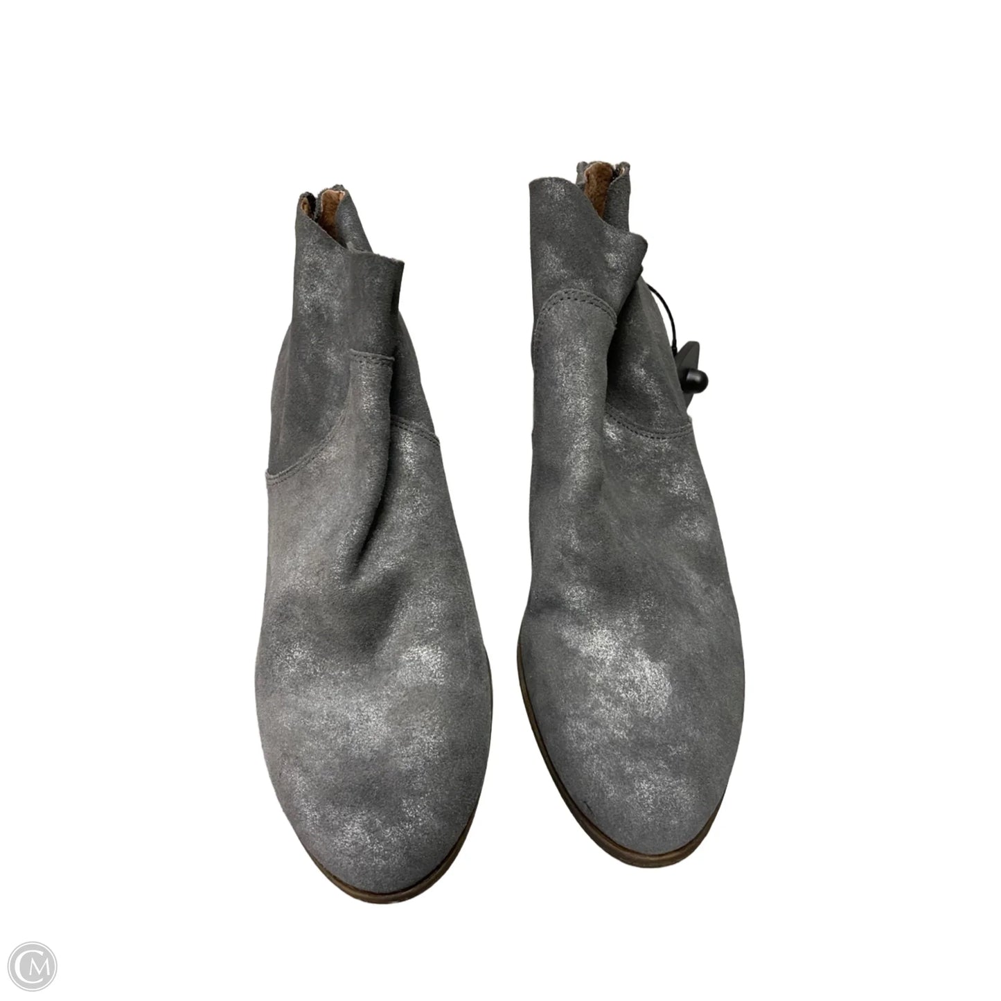 Boots Ankle Flats By Lucky Brand In Grey, Size: 8.5