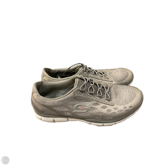 Shoes Sneakers By Skechers In Grey, Size: 10