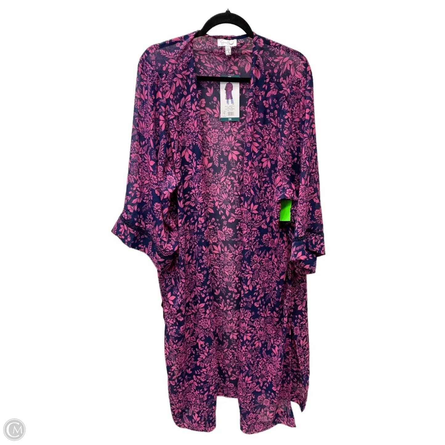 Kimono By Jessica Simpson In Floral Print, Size: 3x