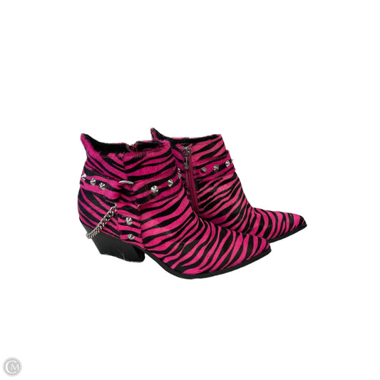 Boots Western By Jessica Simpson In Pink, Size: 8.5