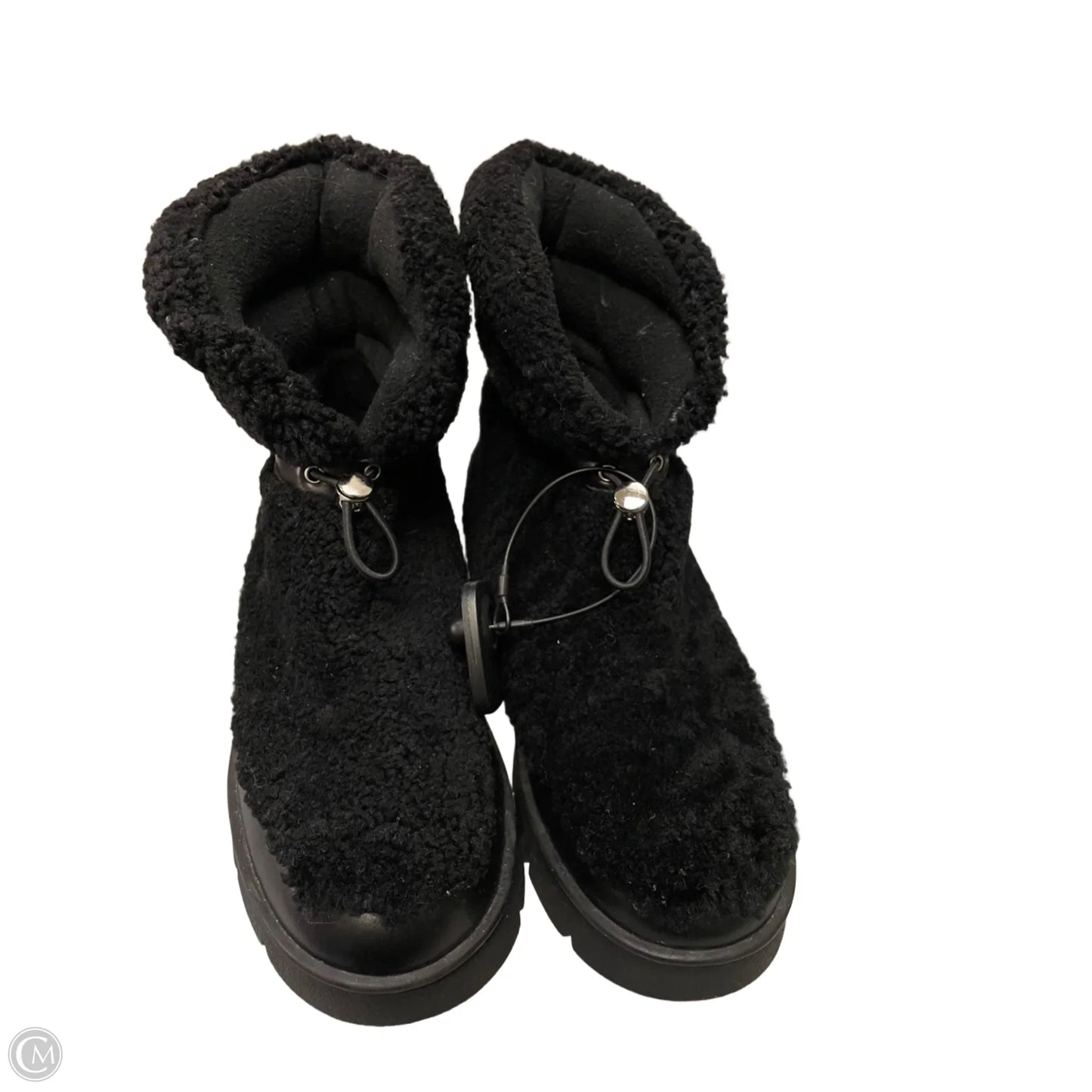 Boots Snow By Marc Fisher In Black, Size: 8