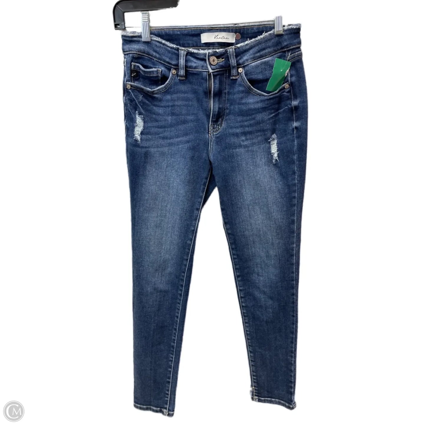 Jeans Skinny By Kancan In Blue Denim, Size: 6