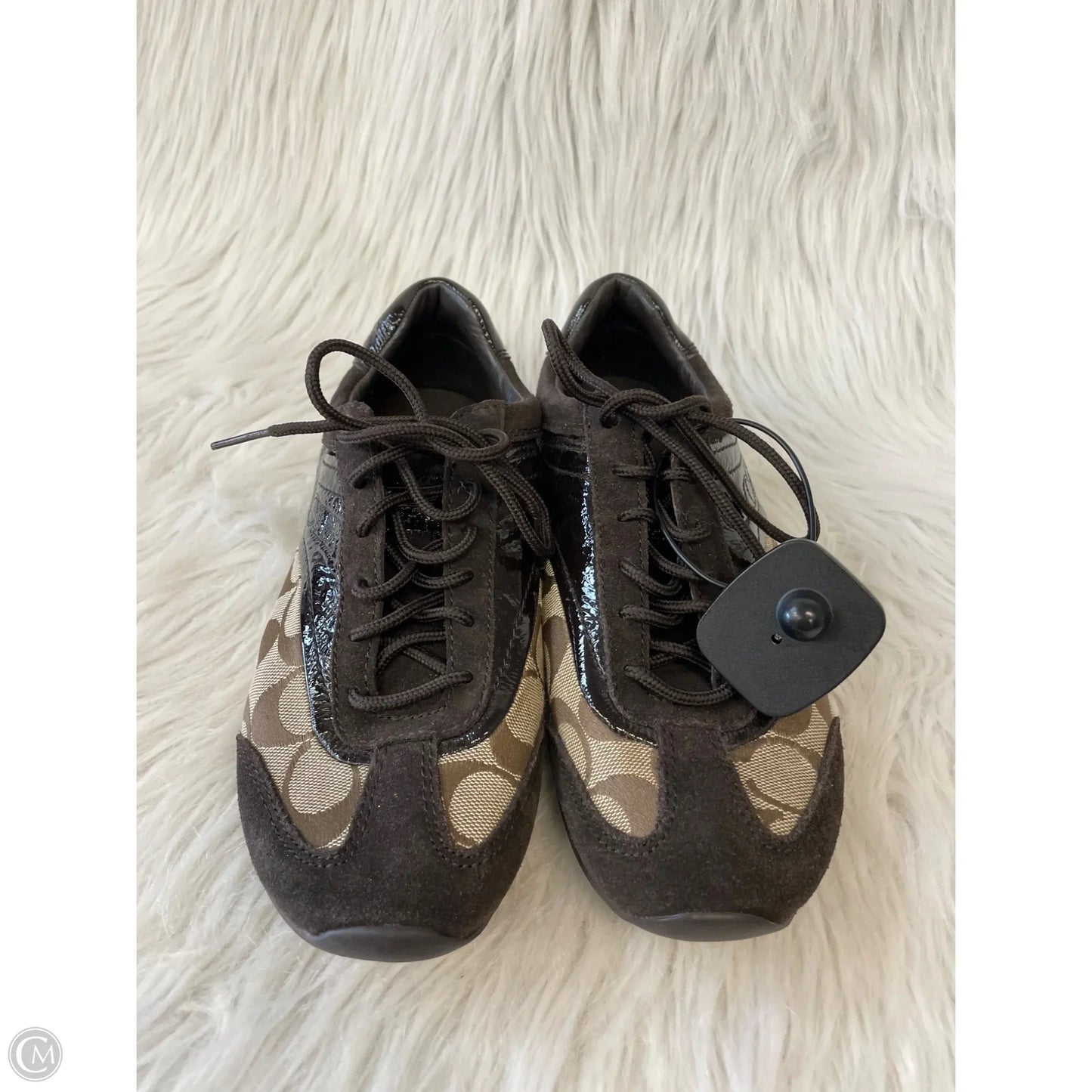 Shoes Designer By Coach In Brown, Size: 8