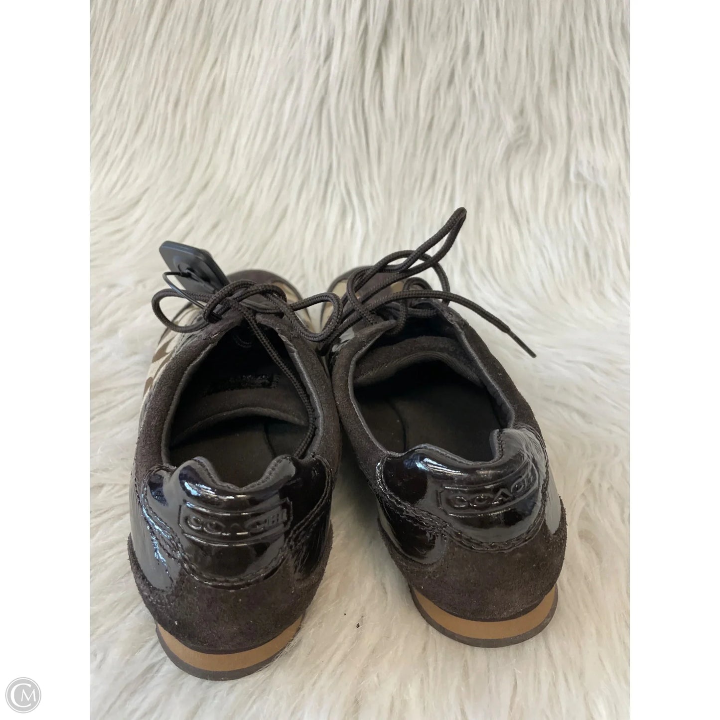 Shoes Designer By Coach In Brown, Size: 8