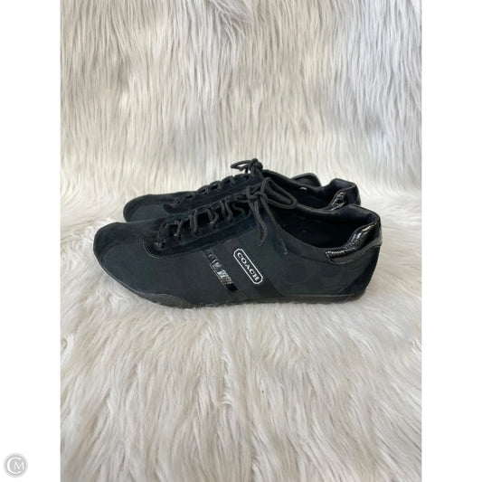 Shoes Designer By Coach In Black, Size: 11