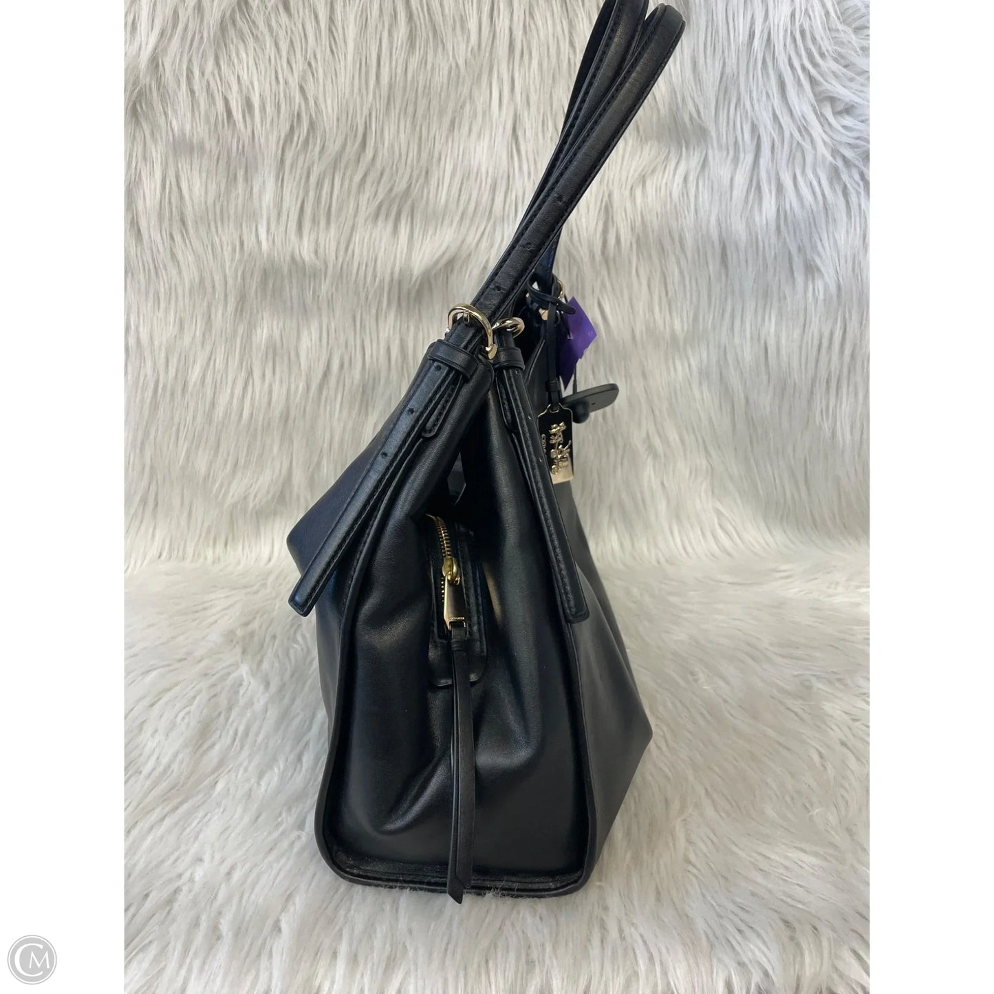Handbag Designer By Coach, Size: Large