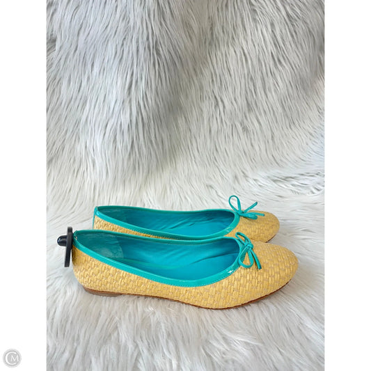 Shoes Flats By Saks Fifth Avenue In Tan, Size: 9.5