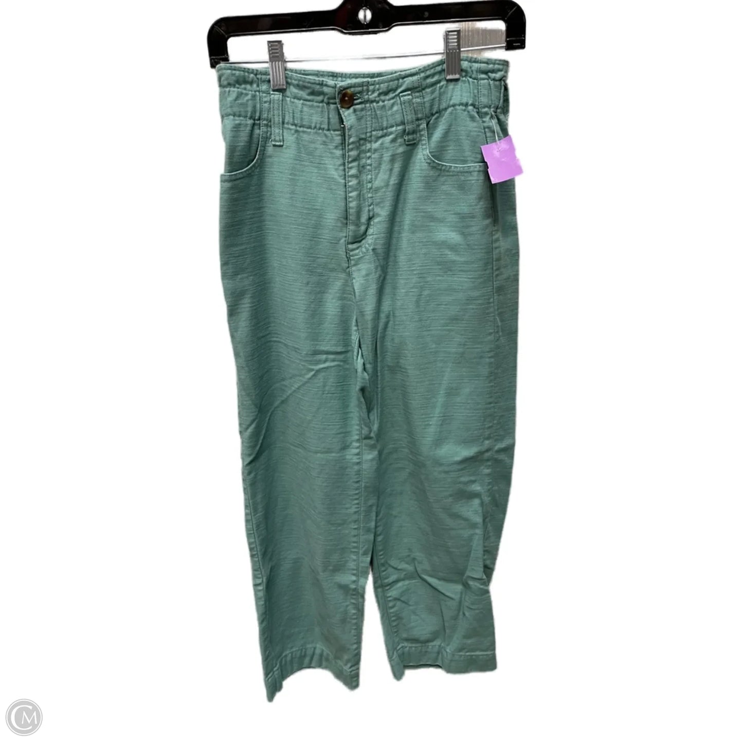 Pants Wide Leg By J. Crew In Green, Size: 0