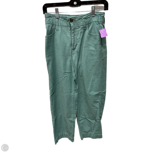 Pants Wide Leg By J. Crew In Green, Size: 0