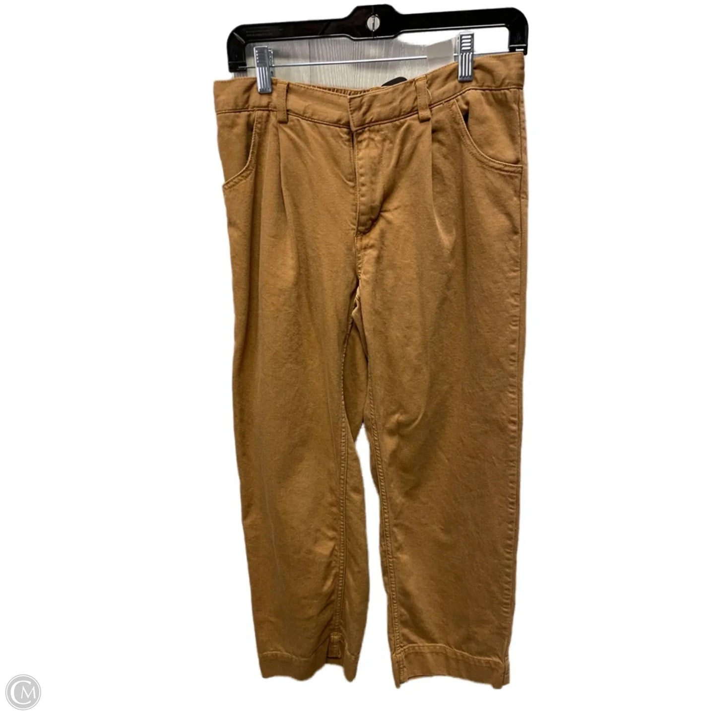 Jeans Cropped By Banana Republic In Brown, Size: 2