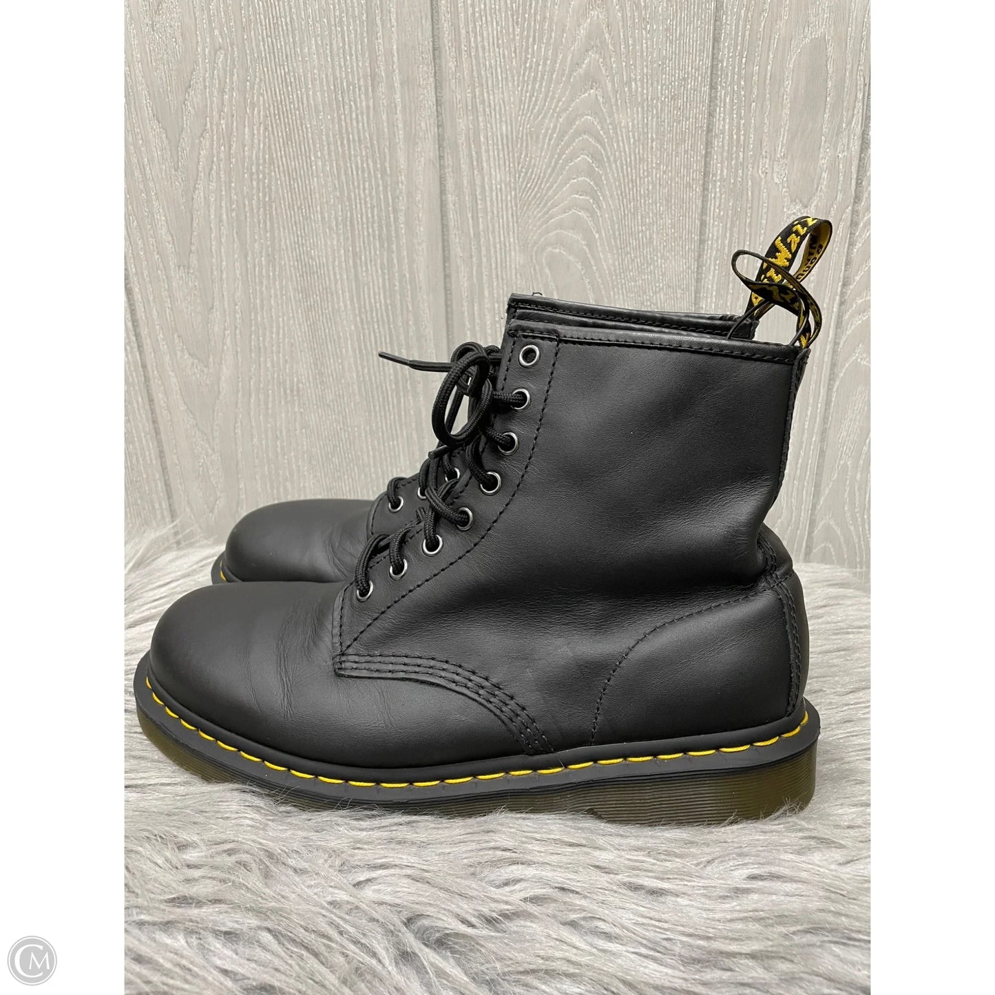 Boots Combat By Dr Martens In Black, Size: 10
