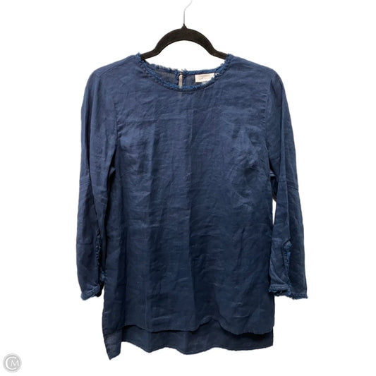 Tunic Long Sleeve By J. Jill In Navy, Size: S