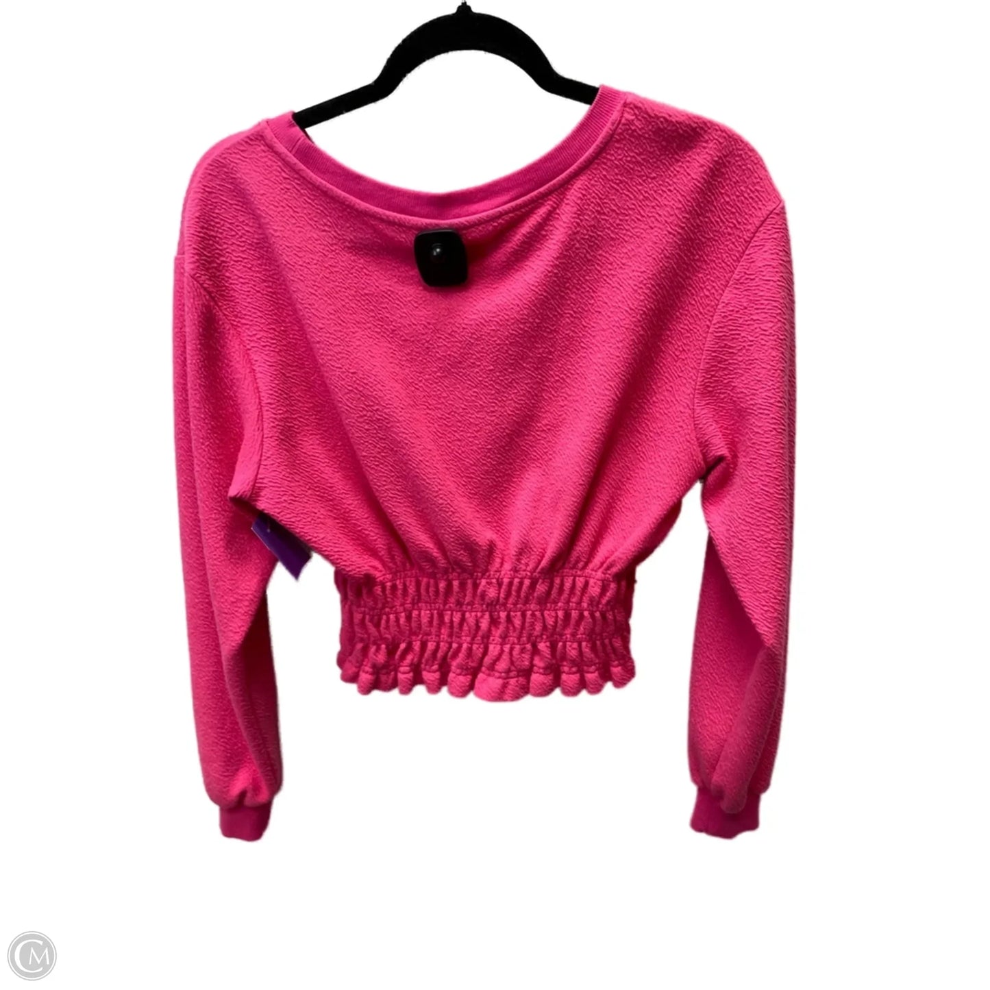 Top Long Sleeve By Maeve In Pink, Size: Xs
