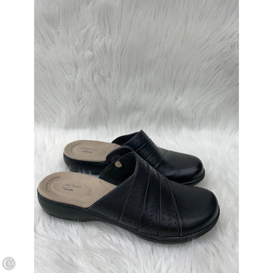 Shoes Flats By Clarks In Black, Size: 7.5