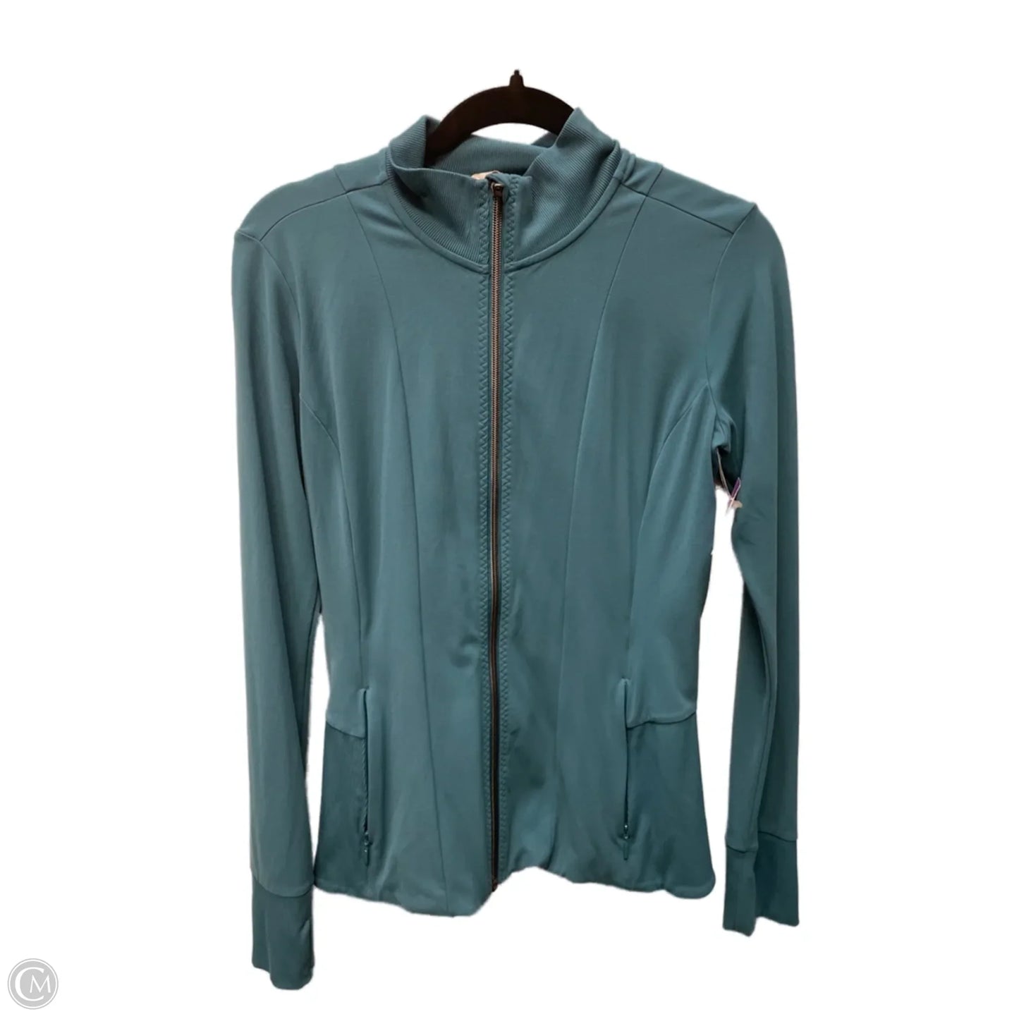 Athletic Jacket By Athleta In Green, Size: S