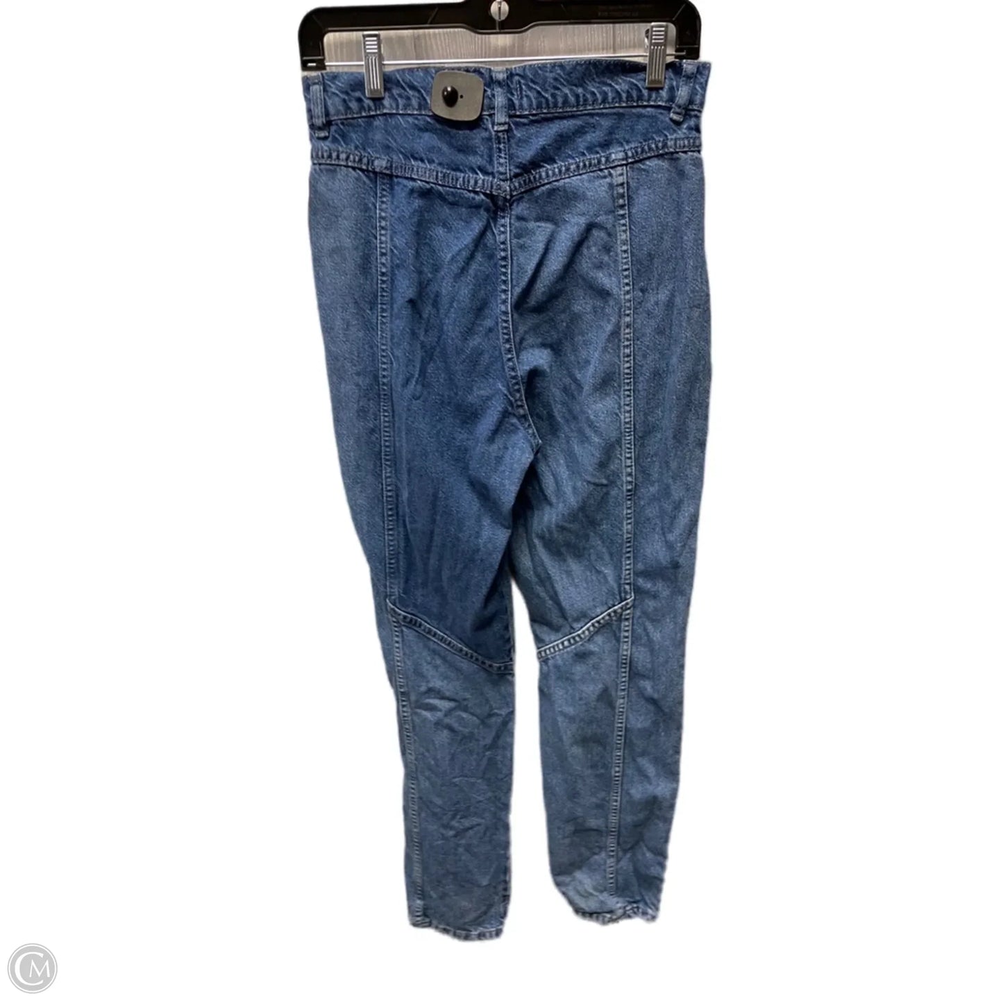 Jeans Straight By Pretty Little Thing In Blue Denim, Size: 4