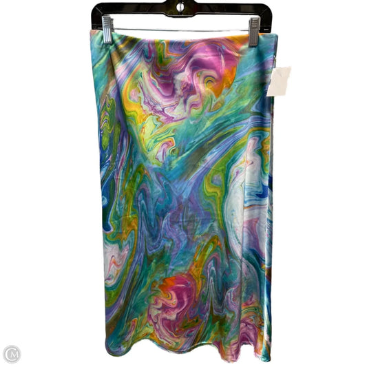 Skirt Midi By Sigrid Olsen In Multi-colored, Size: 8
