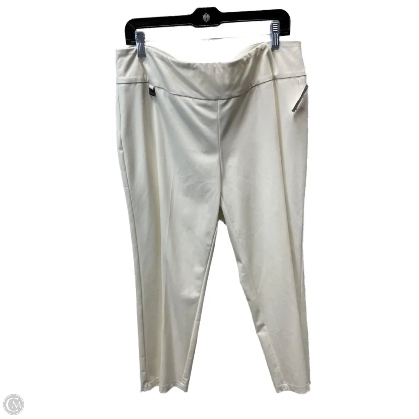 Pants Cropped By Cmc In Cream, Size: 16