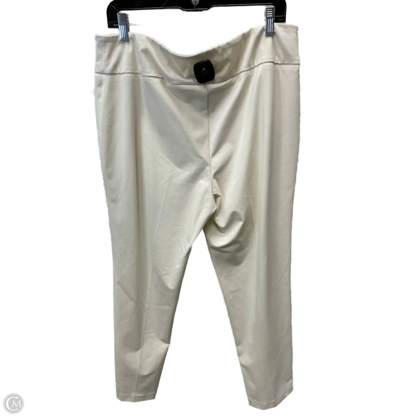 Pants Cropped By Cmc In Cream, Size: 16