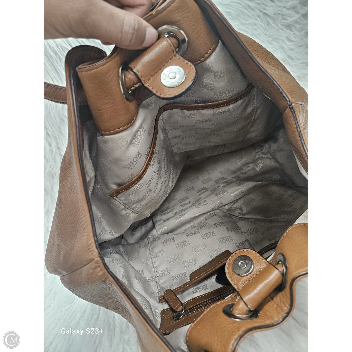 Handbag Designer By Michael Kors, Size: Large