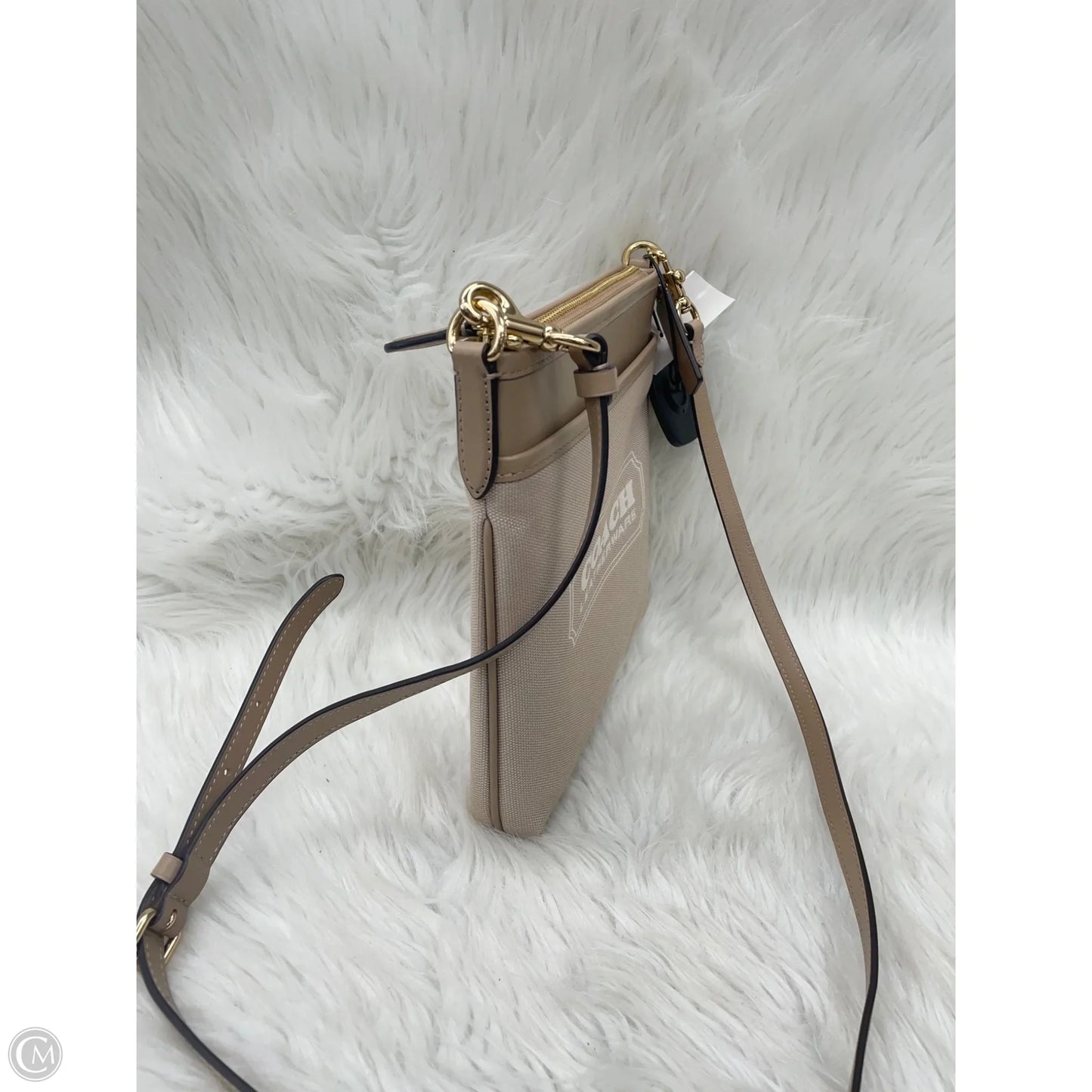 Crossbody Designer By Coach, Size: Small
