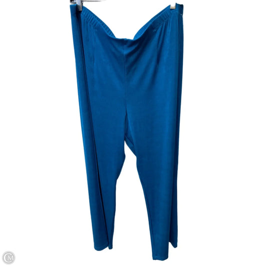 Pants Wide Leg By Chicos In Blue, Size: 16