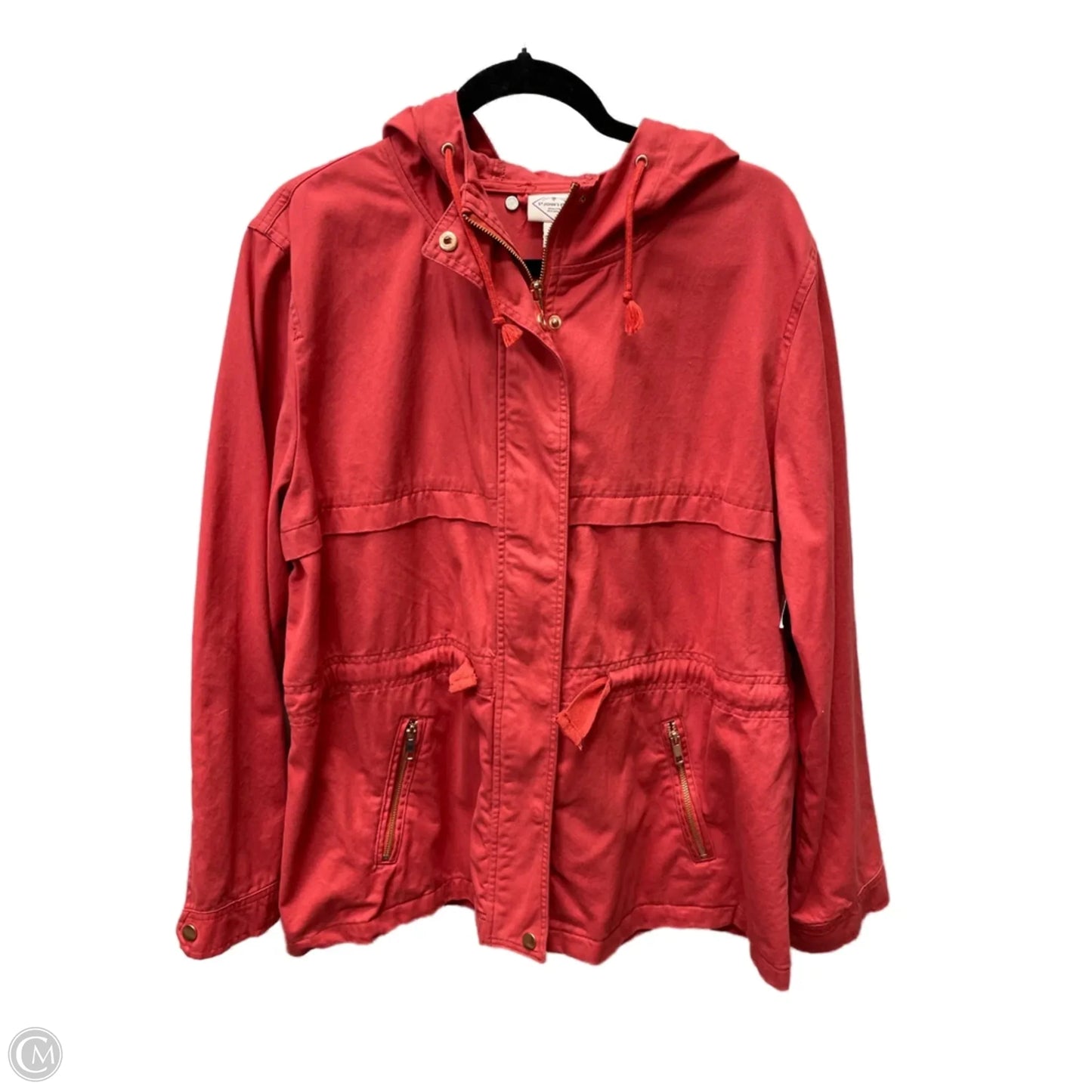 Jacket Utility By St Johns Bay In Coral, Size: 1x