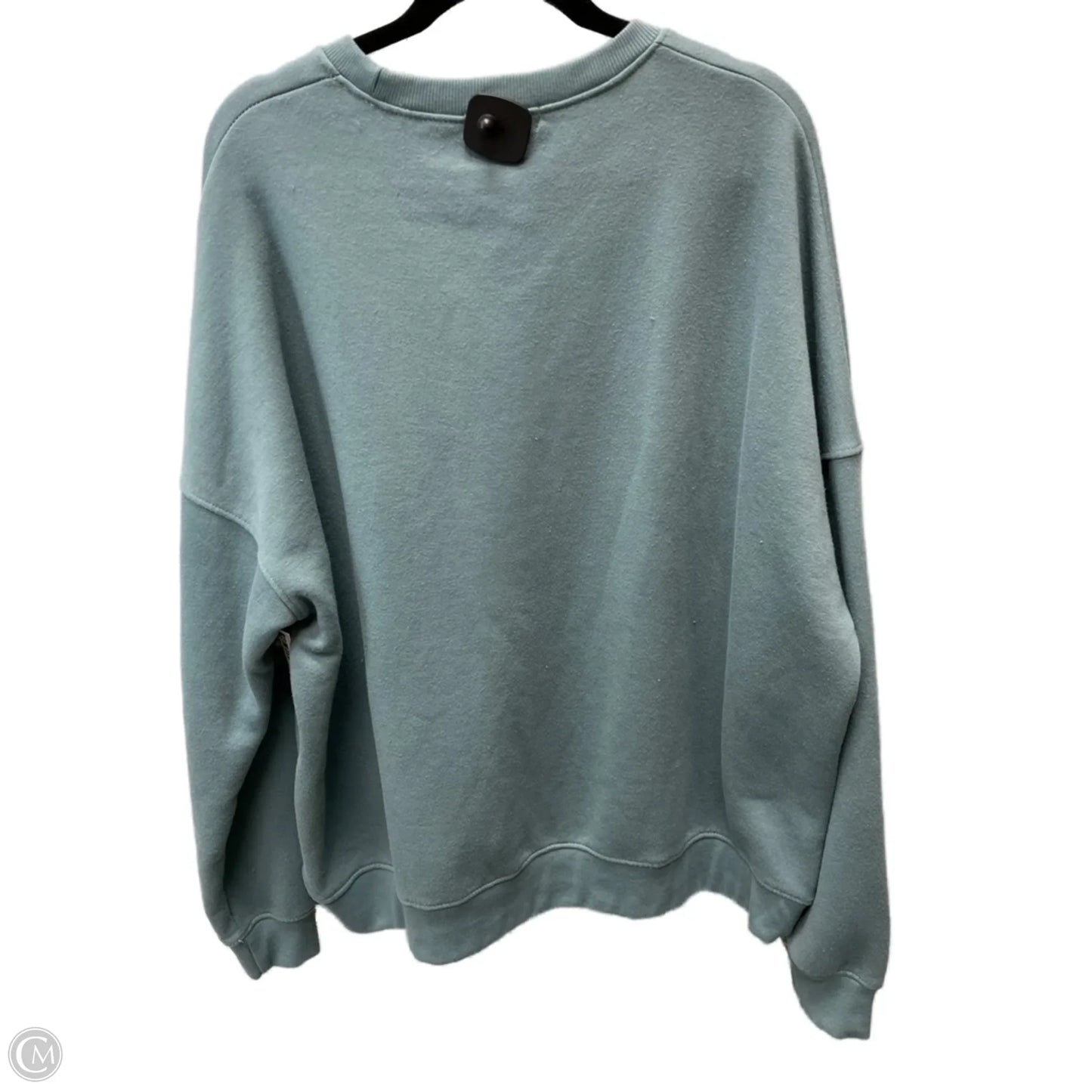 Sweatshirt Crewneck By Missguided In Teal, Size: 1x