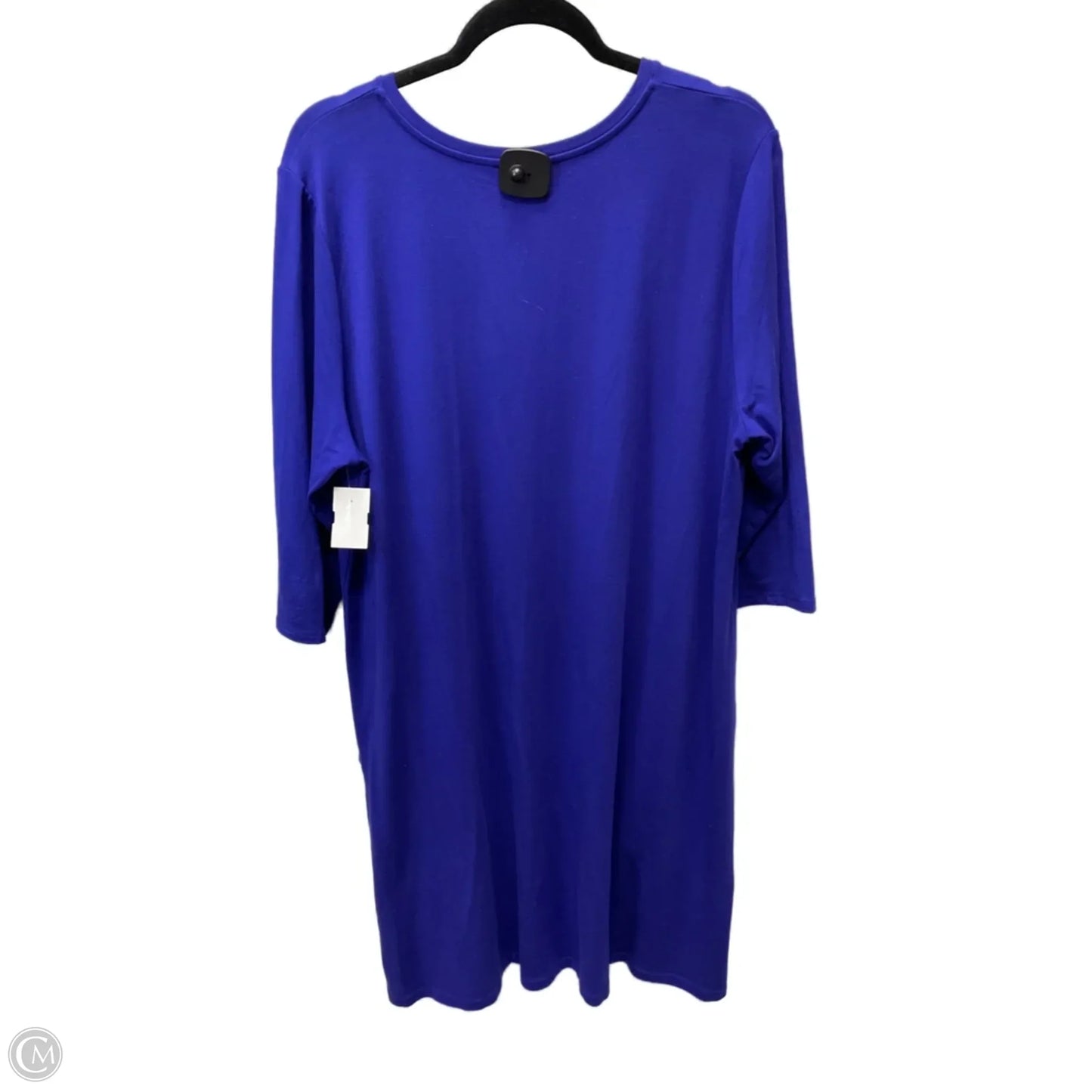 Dress Casual Short By Eileen Fisher In Blue, Size: Xl
