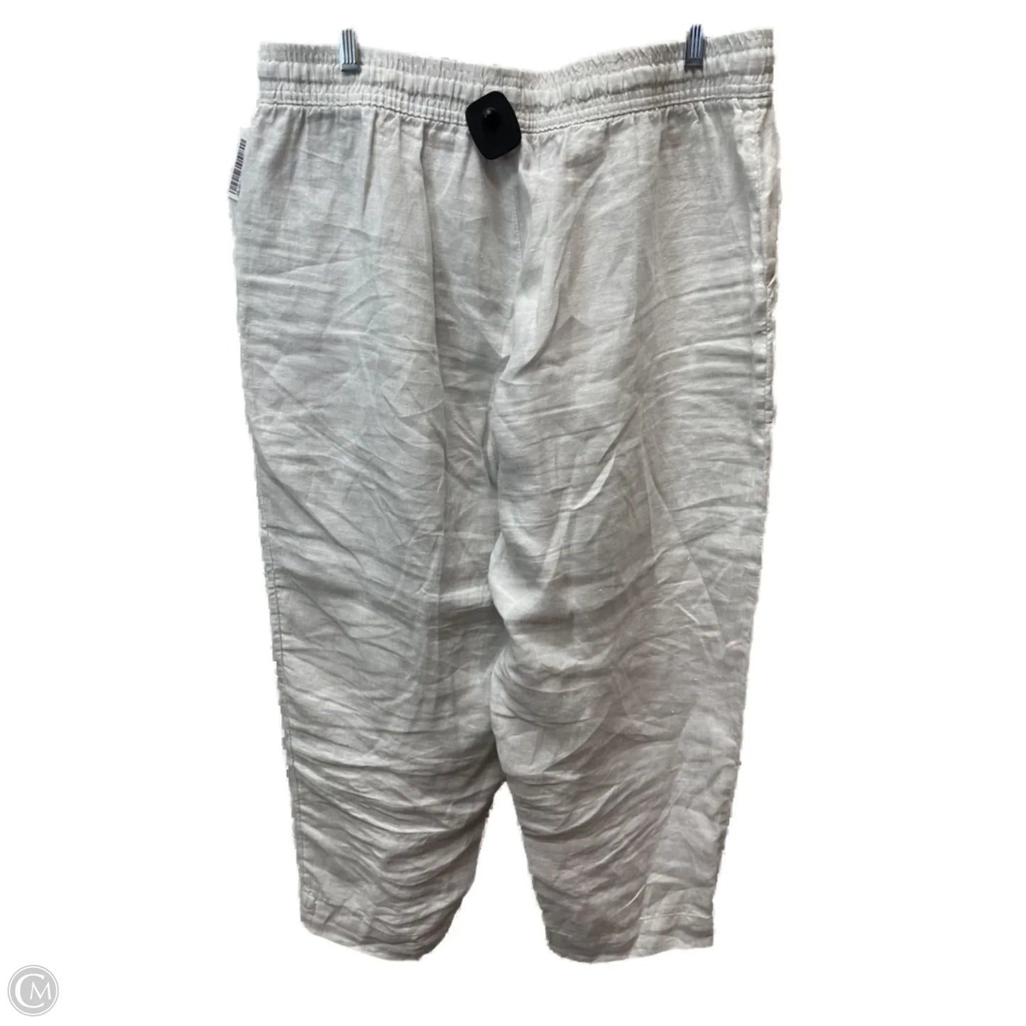 Pants Linen By Sigrid Olsen In White, Size: 16