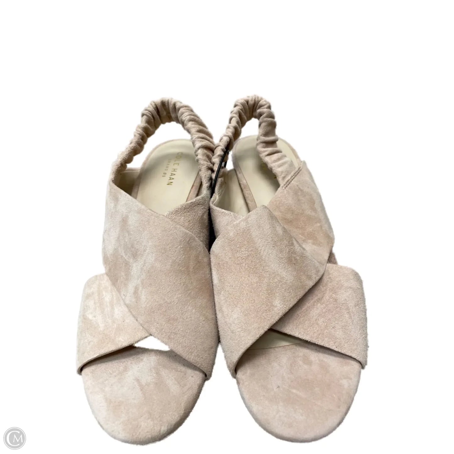 Sandals Heels Block By Cole-haan In Pink, Size: 7.5