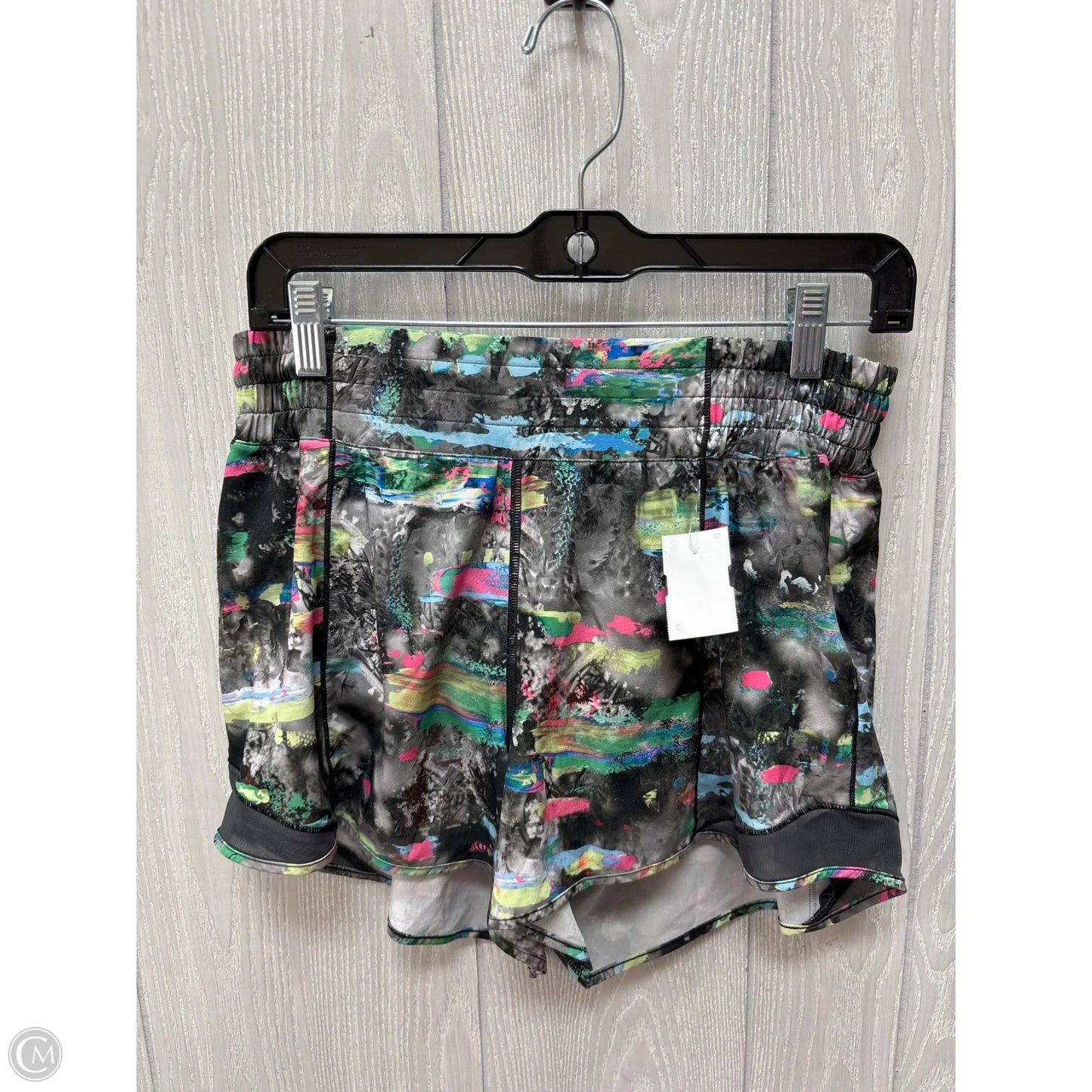 Athletic Shorts By Lululemon In Multi-colored, Size: 8