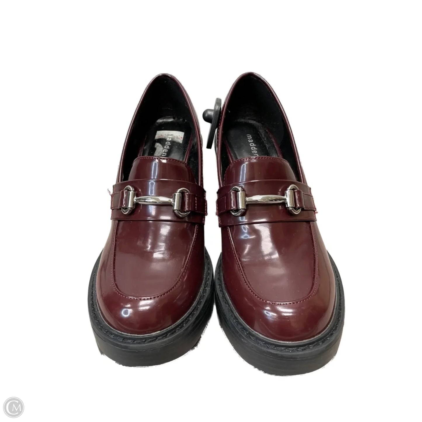 Shoes Heels Block By Madden Girl In Maroon, Size: 10