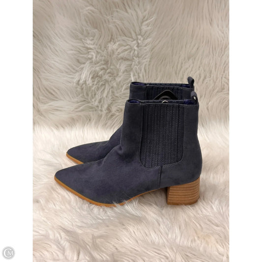 Boots Ankle Heels By Shu Shop In Blue, Size: 8
