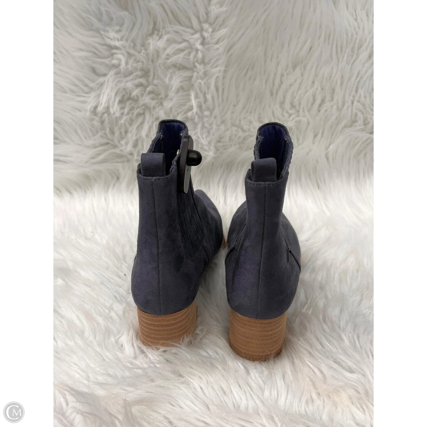 Boots Ankle Heels By Shu Shop In Blue, Size: 8