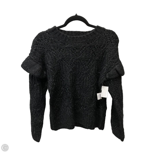 Sweater By Old Navy In Black & Silver, Size: Xs