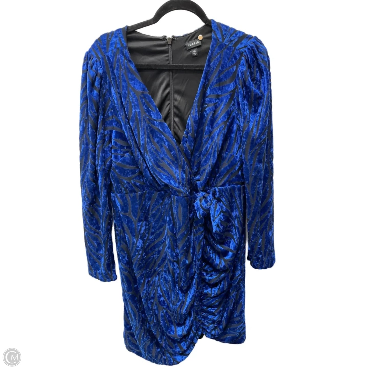 Dress Casual Short By Torrid In Blue, Size: 1x