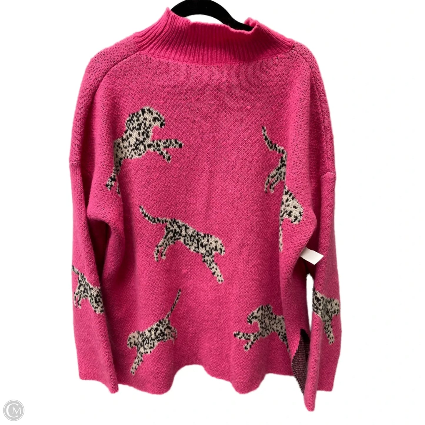 Sweater By Clothes Mentor In Pink, Size: 1x