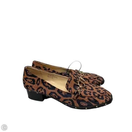 Shoes Flats By Cato In Animal Print, Size: 10