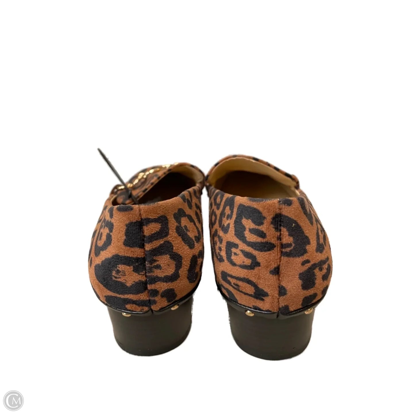 Shoes Flats By Cato In Animal Print, Size: 10