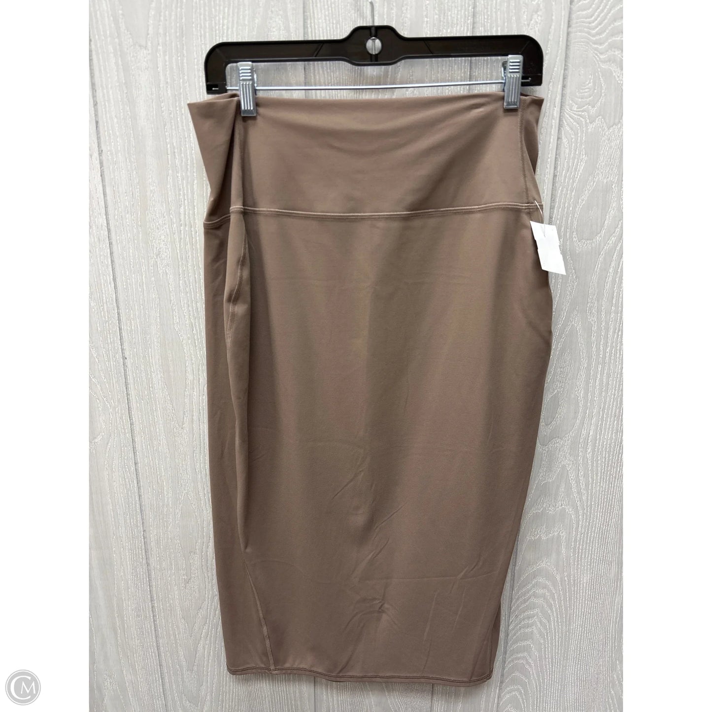 Athletic Skirt By Lululemon In Tan, Size: 12