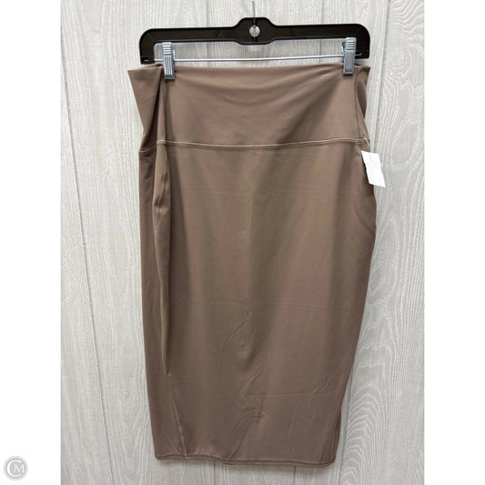 Athletic Skirt By Lululemon In Tan, Size: 12