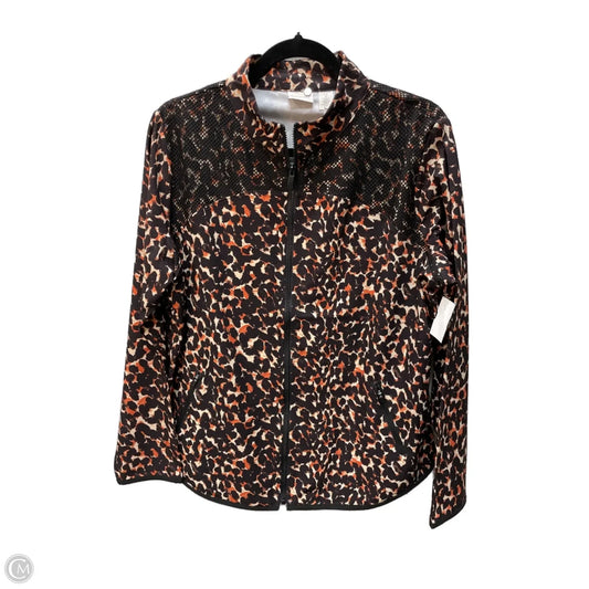 Jacket Other By Chicos In Animal Print, Size: M