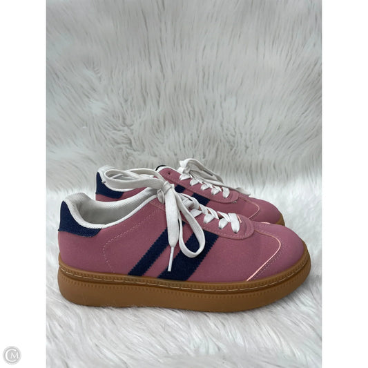 Shoes Sneakers By Clothes Mentor In Pink, Size: 6