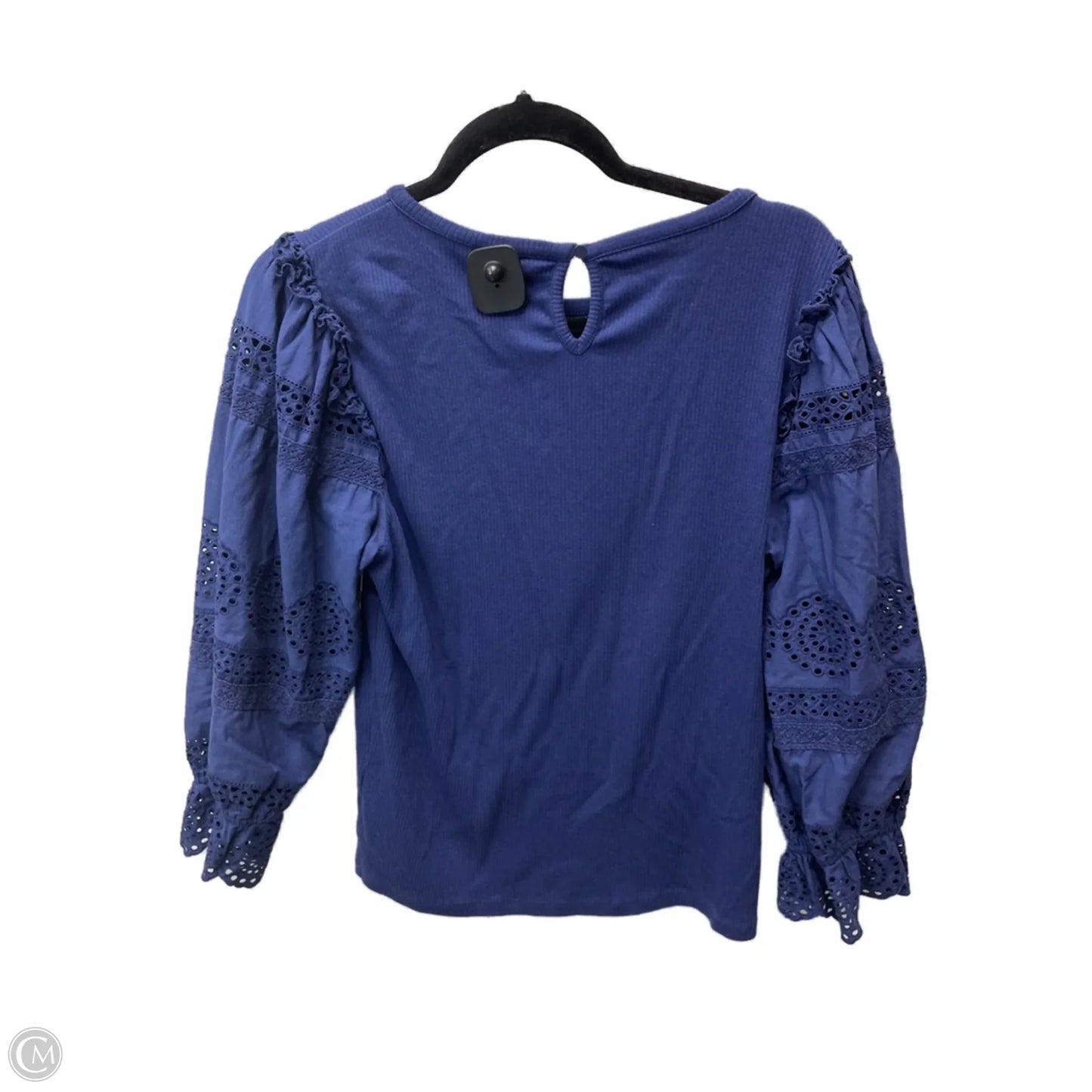 Top Long Sleeve By J. Crew In Navy, Size: L