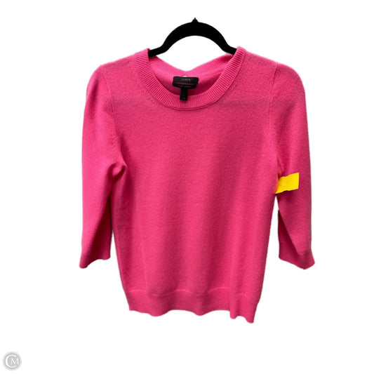 Sweater Cashmere By J. Crew In Pink, Size: S